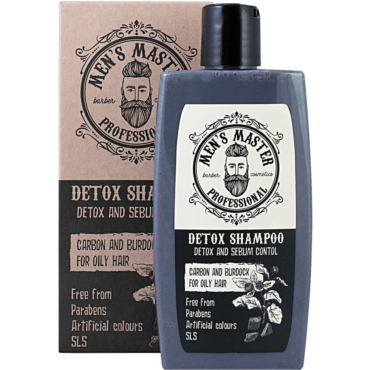 MEN'S MASTER Detox Shampoo Anti-Roos | 260ml - MISTER33.COM