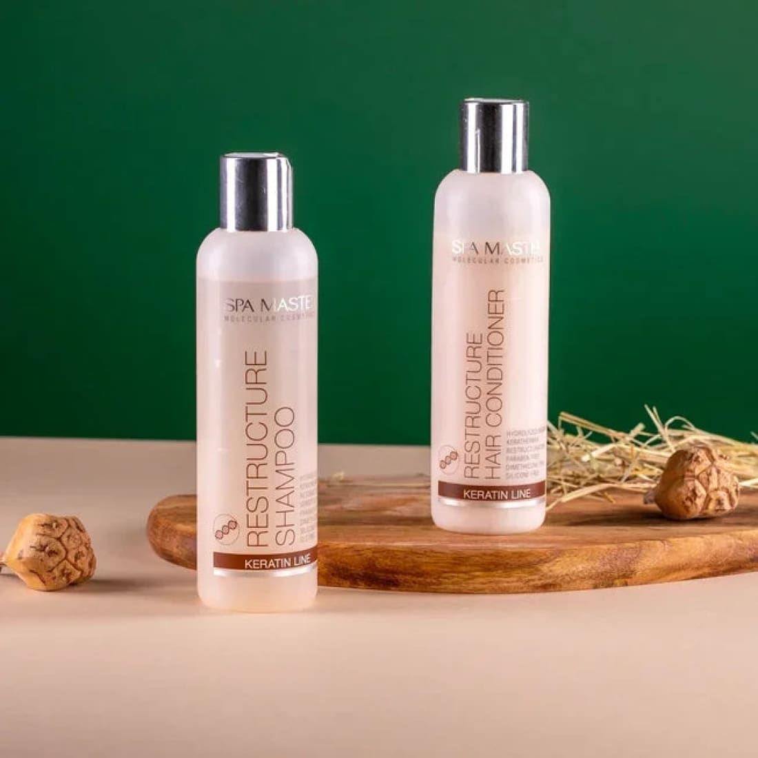 SPA MASTER Voordeelset Keratine Shampoo+Conditioner+Haarmasker | 900ml - MISTER33.COM