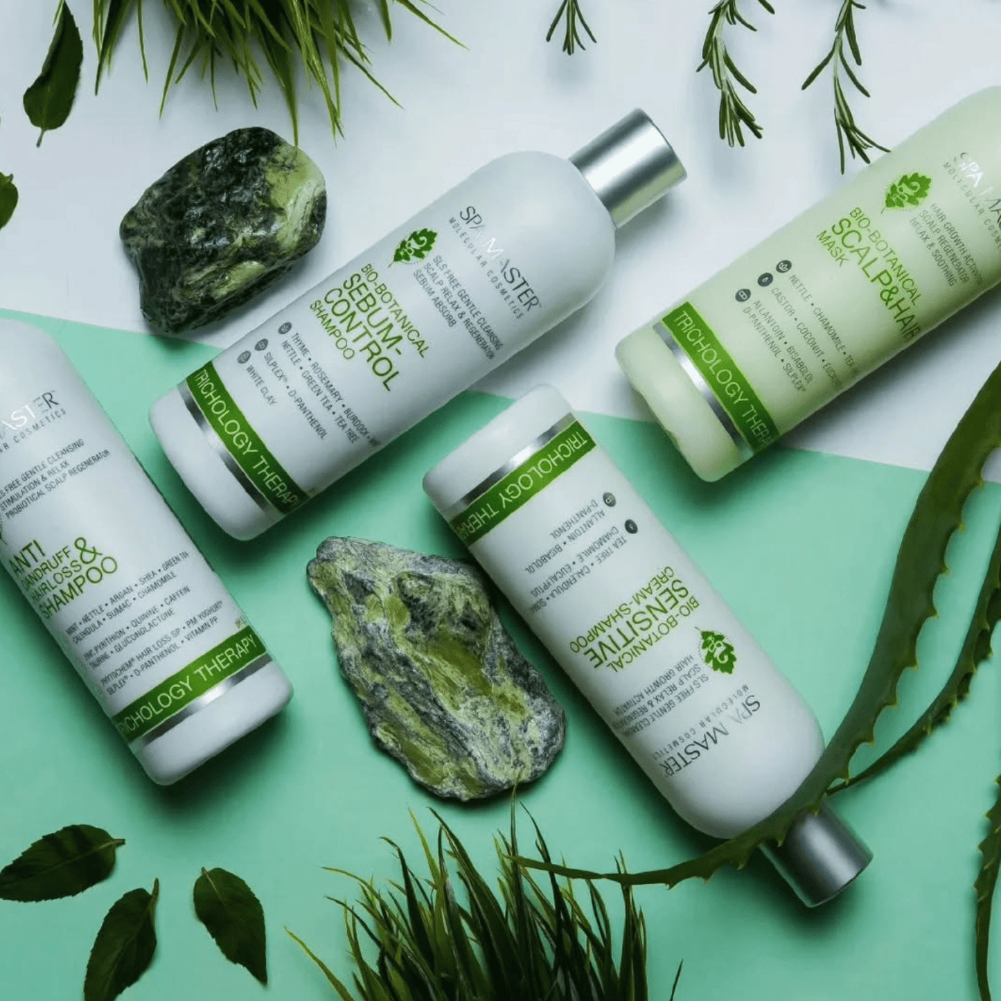 Bio - botanische shampoo voor Gevoelige Hoofdhuid - 330ml - MISTER33.COM