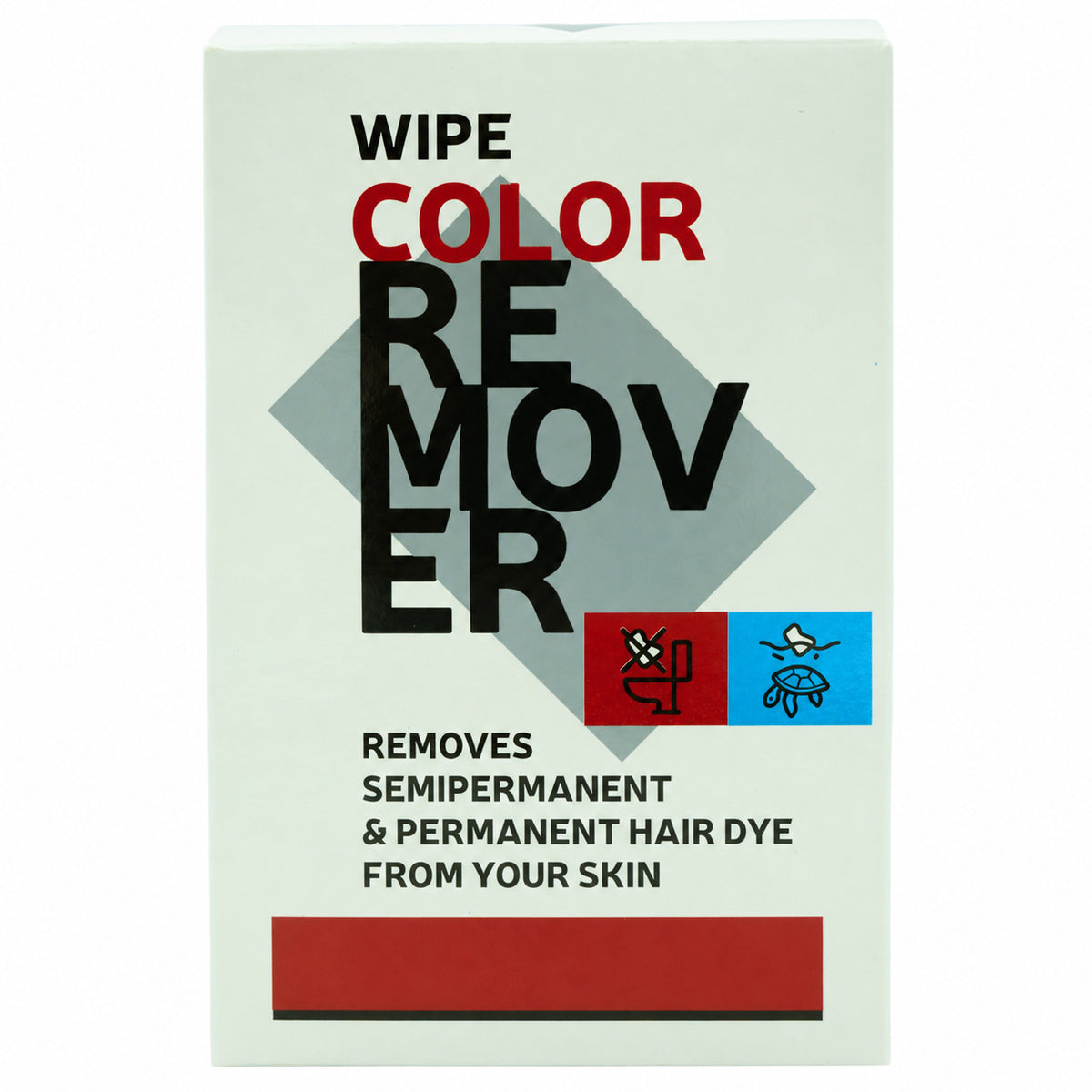 DeCOLOR time Wipe Color Remover Haarverf Verwijderdoekjes – verpakking