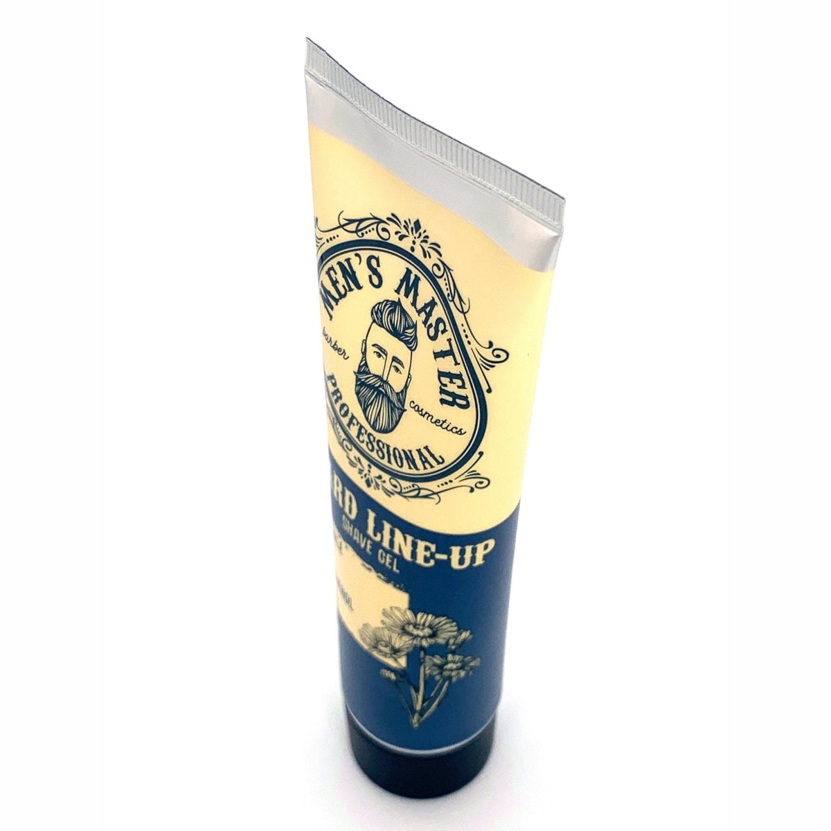 Men's Master Beard Line-up Scheergel Transparant Scheren – tube schuin