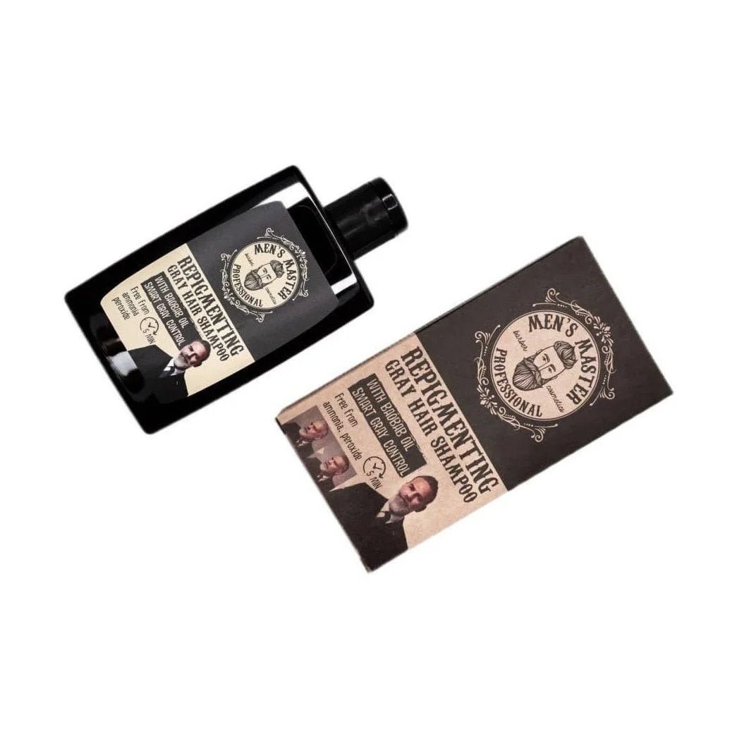 MEN'S MASTER Men's Master Repigmenting Shampoo Tegen Grijs Haar – 120ml | MISTER33.COM