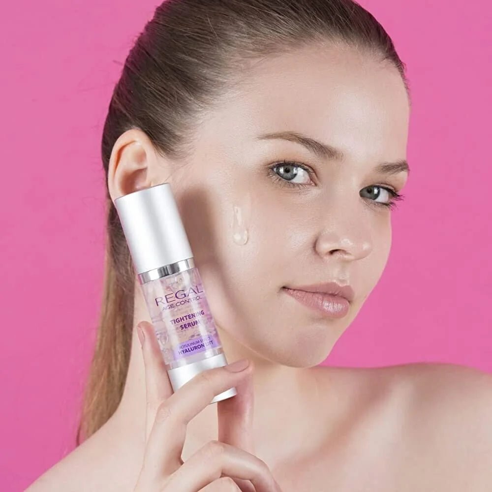 Regal Anti-Rimpel Serum SPF15 – sfeerfoto met model