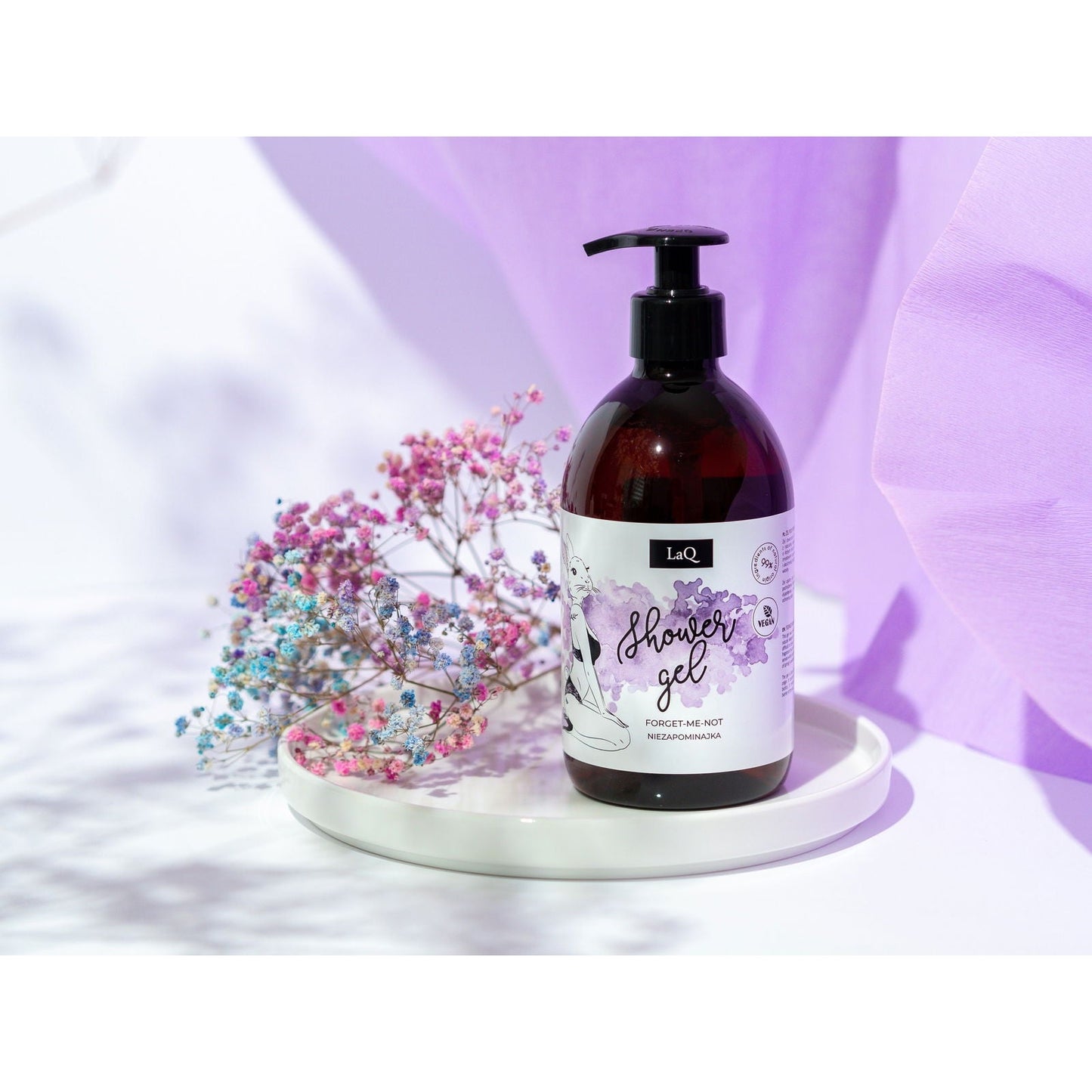 Rock & Roll Shower Gel Natuurlijk en Vegan - 500ml - MISTER33.COM