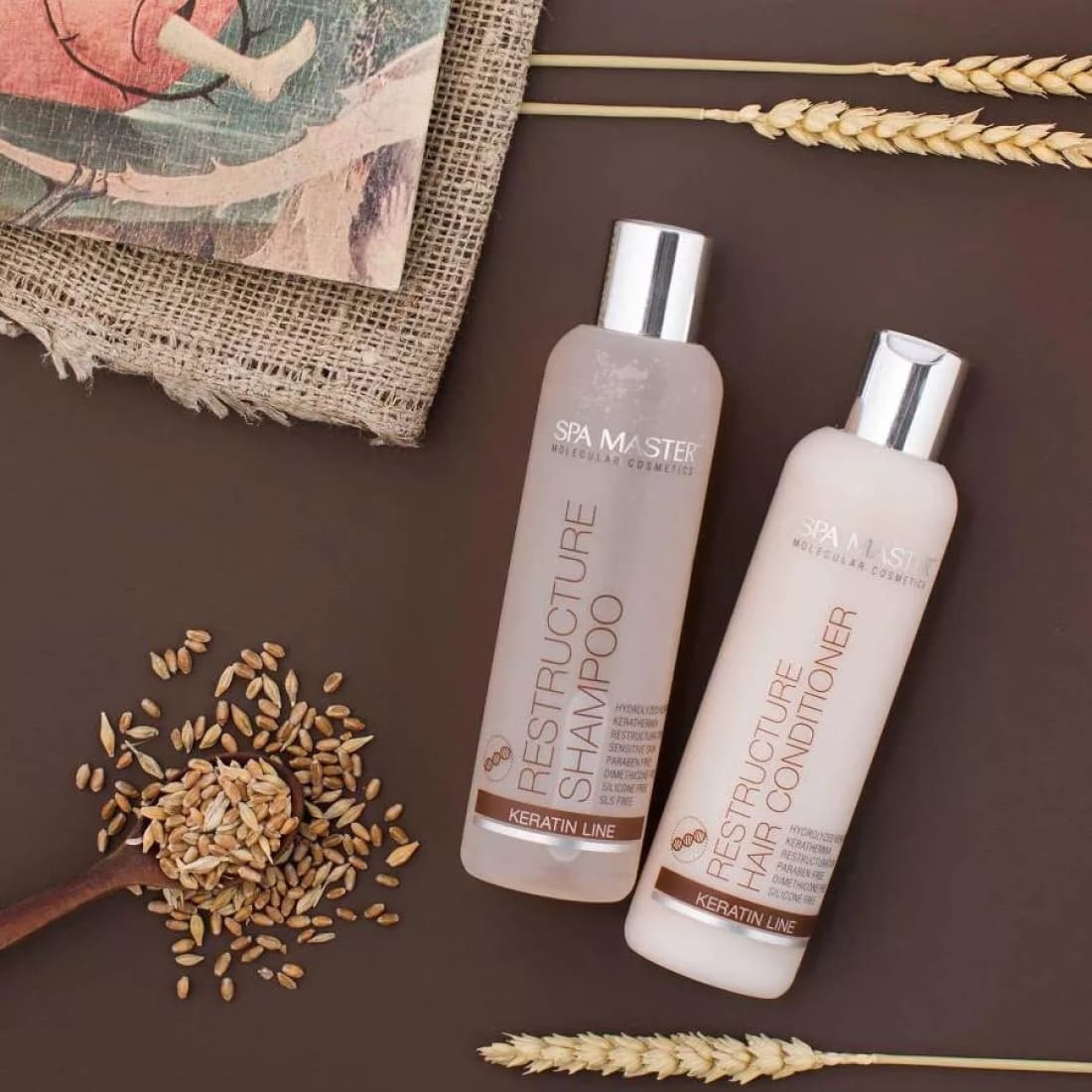 SPA MASTER Keratine Set // Keratine Shampoo - Conditioner -