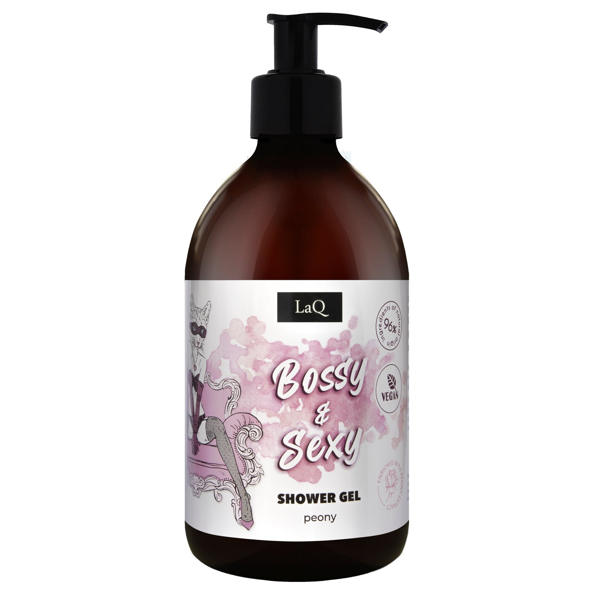 Bossy & Sexy Shower Gel Vrouwen - Natuurlijk en Vegan | 500ml - MISTER33.COM