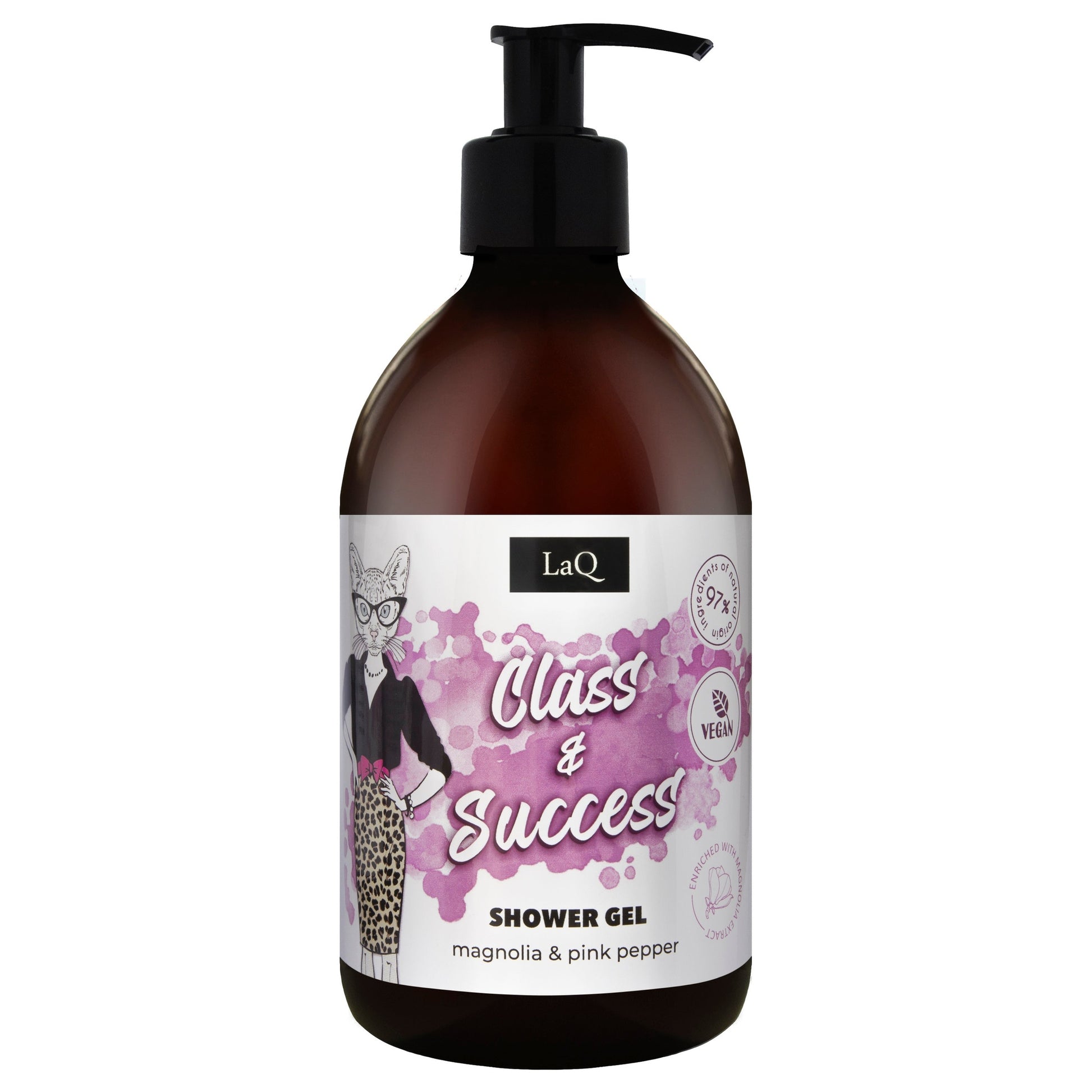 Class & Success Shower Gel Vrouwen - Natuurlijk en Vegan | 500ml - MISTER33.COM