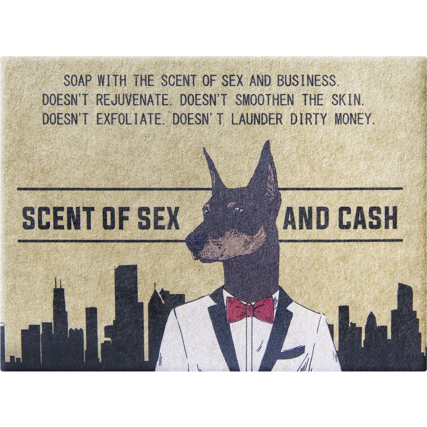 Doberman Sex & Cash Soap Bar | 85g - MISTER33.COM