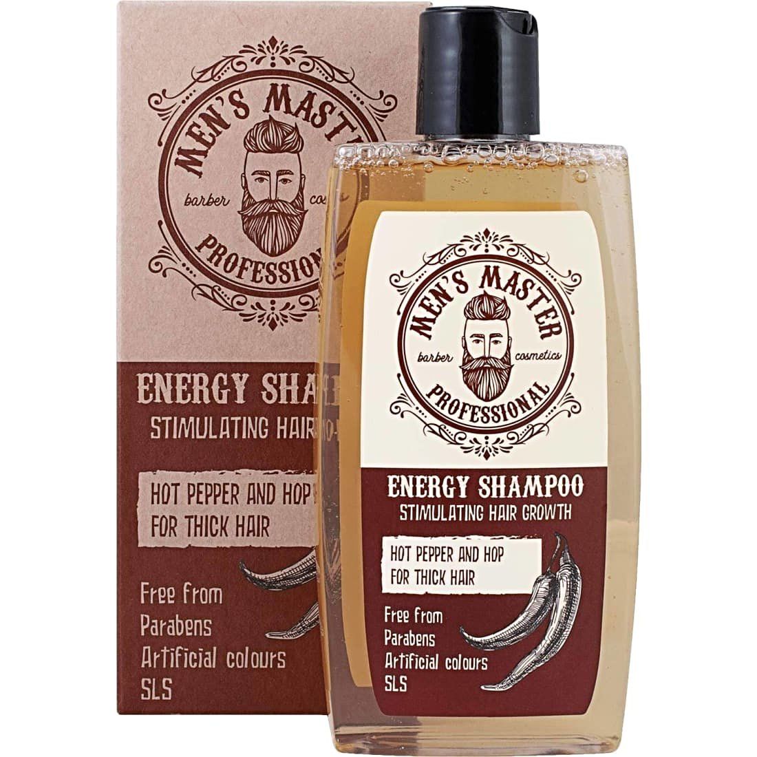 MEN'S MASTER Energy Shampoo Anti-Haaruitval | 260ml - MISTER33.COM