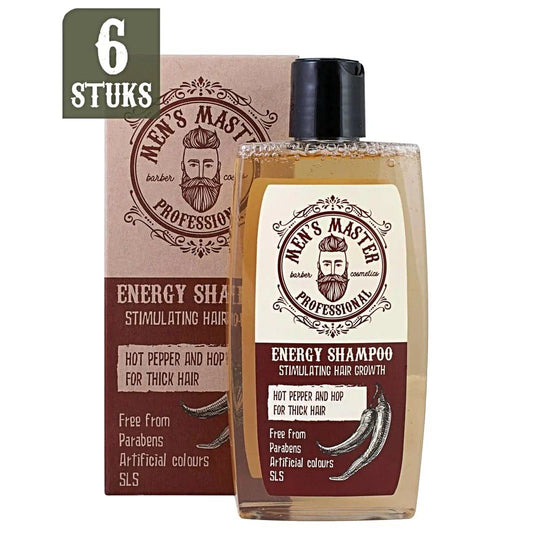 Energy Shampoo Anti-Haaruitval 6 Stuks Voordeelverpakking - 1560ml - MISTER33.COM