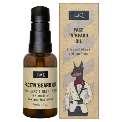 Face 'n' Beard Oil Doberman Baardolie | 30ml LaQ