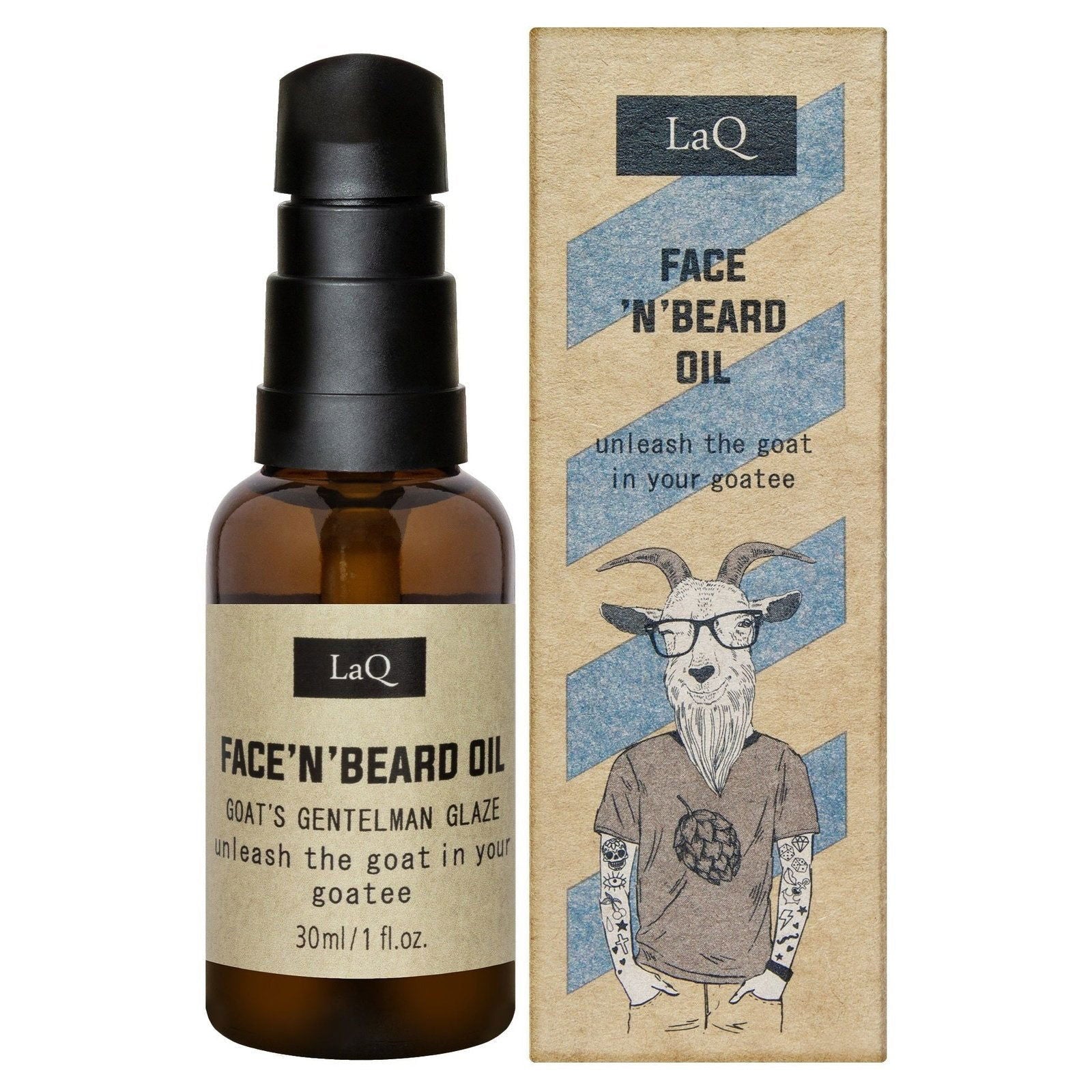 Face 'n' Beard Oil Hoppy Goat Baardolie | 30ml LaQ