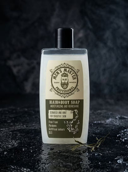 Men's Master Hydraterende Hair & Body Soap – 260ml