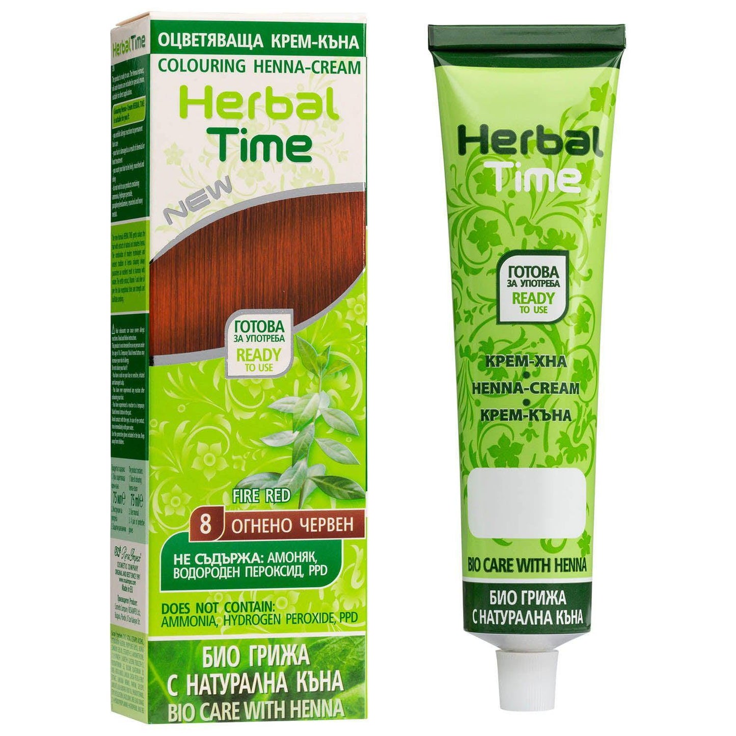 Henna Haarverf zonder Ammoniak/PPD/Peroxide - 75ml - MISTER33.COM