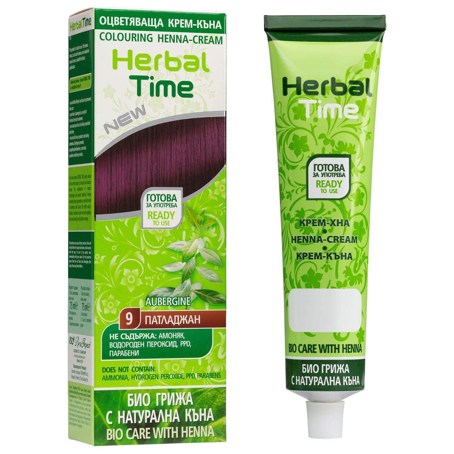 Henna Haarverf zonder Ammoniak/PPD/Peroxide - 75ml - MISTER33.COM
