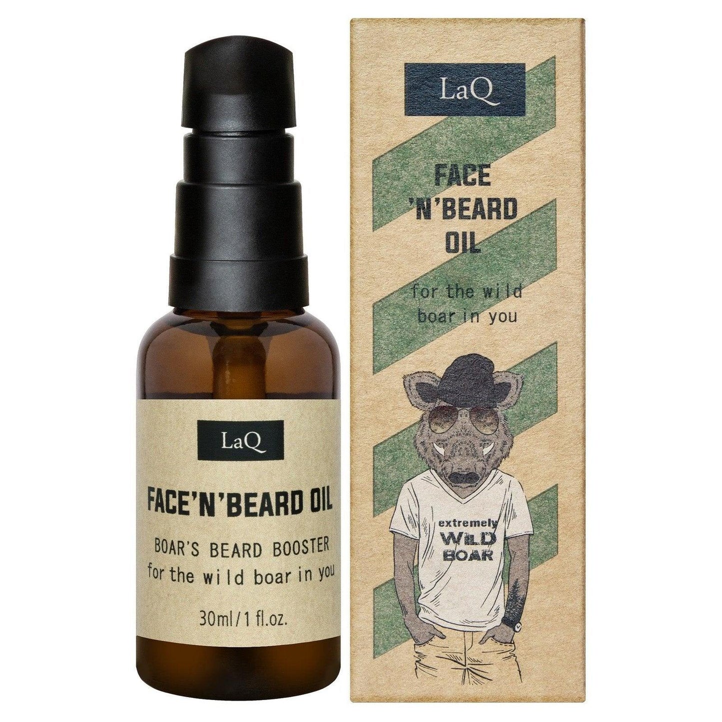 Face 'n' Beard Oil Wild Boar Baardolie | 30ml - MISTER33.COM