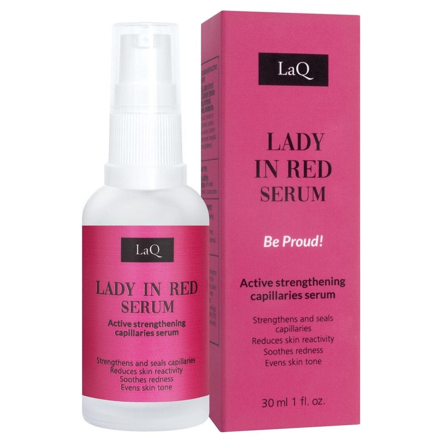 Lady in Red Serum - Versterkend Gezichtsserum voor Bloedvaten - Anti Rode Huid | 30ml - MISTER33.COM