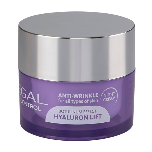 Regal Anti-Rimpel Nachtcrème – Argireline en Hyaluron – 45ml