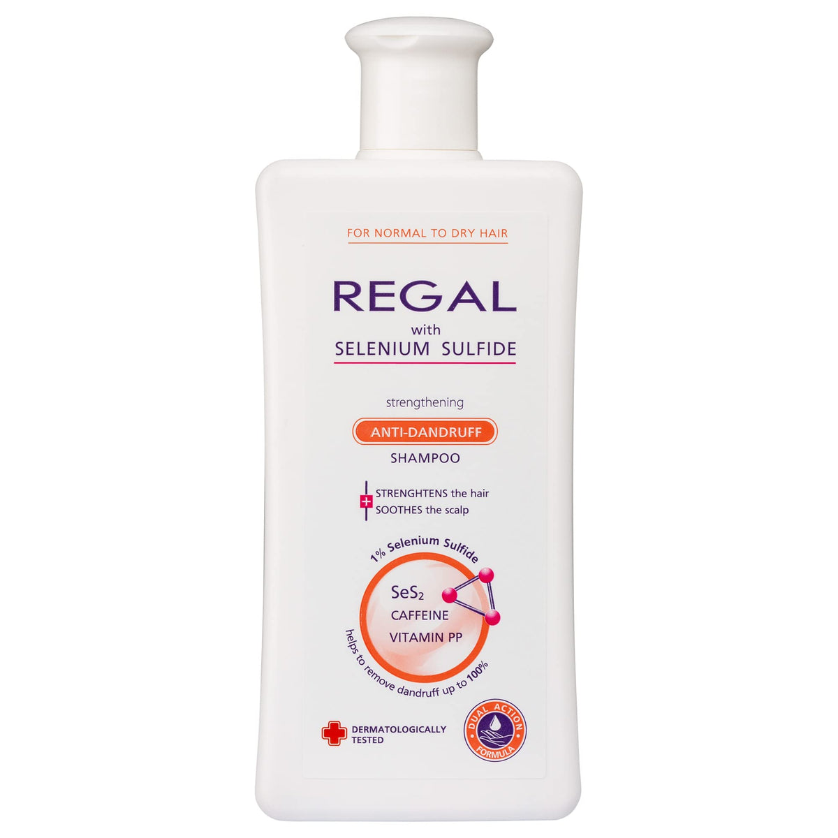 Regal Anti-Dandruff Shampoo Selenium – Normal and Dry Hair – 200ml