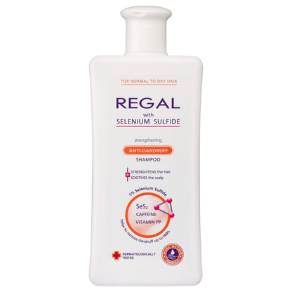 Regal Anti-Dandruff Shampoo Selenium – Normal and Dry Hair – 200ml