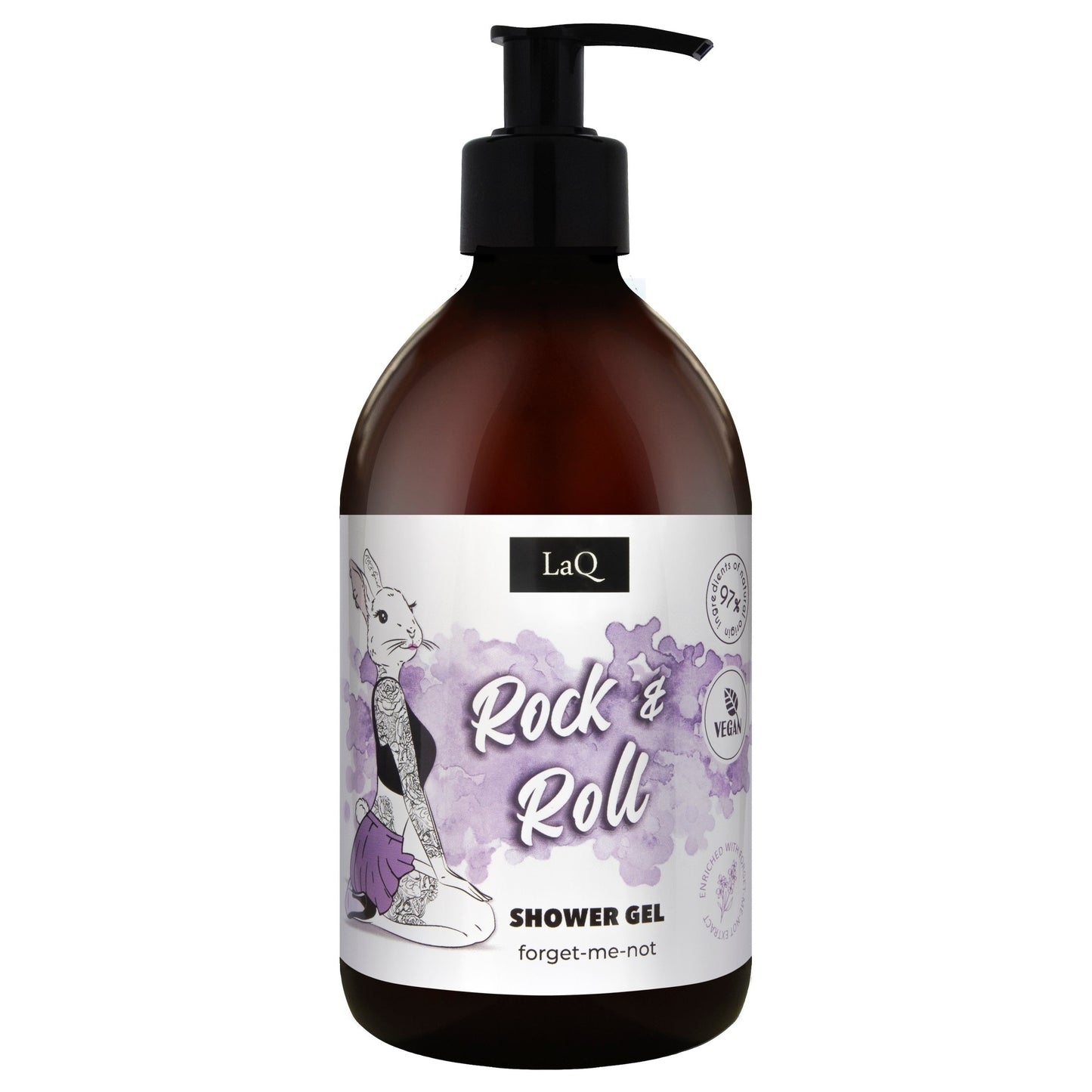 Rock & Roll Shower Gel Vrouwen - Natuurlijk en Vegan | 500ml - MISTER33.COM