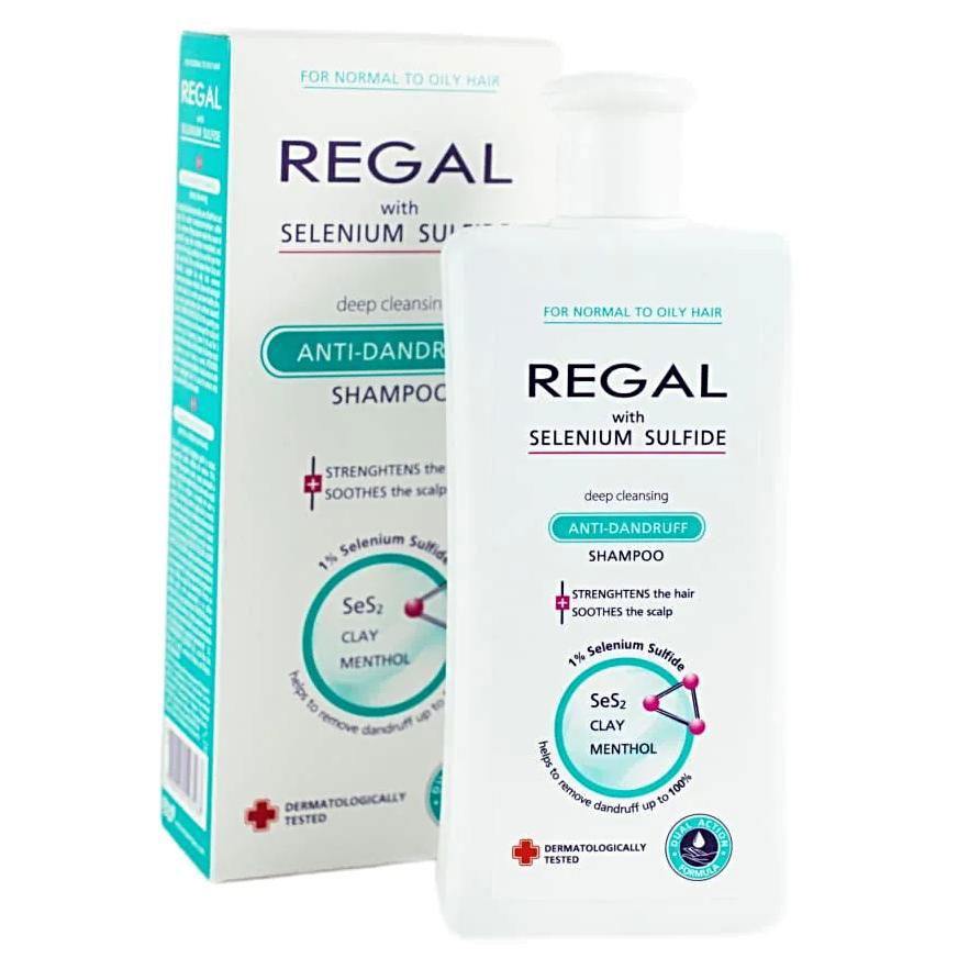 REGAL Anti-roos Shampoo Diep Reinigend Normaal/Vet Haar | 200ml - MISTER33.COM