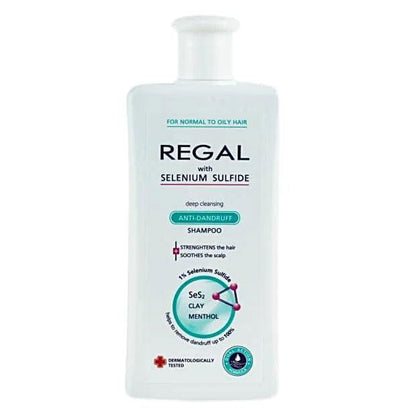 REGAL Anti-roos Shampoo Diep Reinigend Normaal/Vet Haar | 200ml - MISTER33.COM