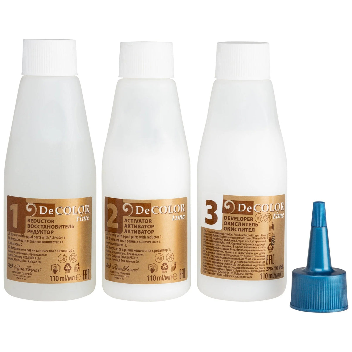 DECOLOR TIME DeCOLOR time Bleeksysteem – Verwijdert Permanente Haarverf – 330ml | MISTER33.COM