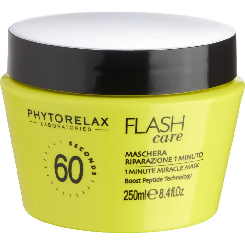 Phytorelax Flash Care 1 Minute Miracle Haarmasker – Herstel in 60 Seconden – 250ml