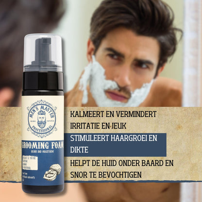 Men's Master Grooming Foam for Beard and Moustache – 150ml