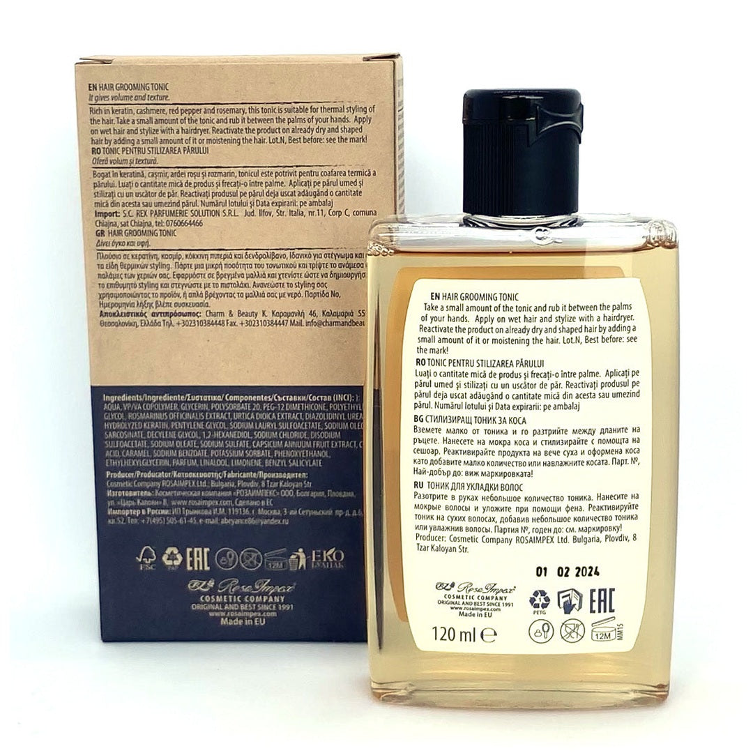 Grooming Tonic for Hair &amp; Beard - 120ml