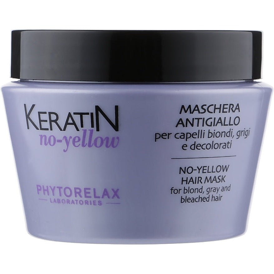Haarmasker Keratine No Yellow - 250ml - MISTER33.COM