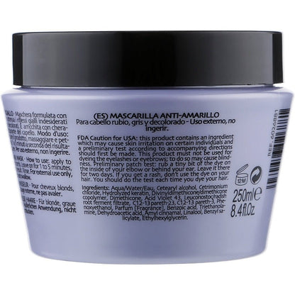 Haarmasker Keratine No Yellow - 250ml - MISTER33.COM