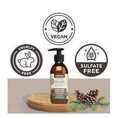 HERBAL TIME Herbal Time Dennenhars Shampoo bij Roos, Eczeem en Psoriasis – 240ml | MISTER33.COM