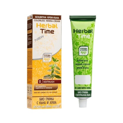 HERBAL TIME Herbal Time Henna Haarverf zonder Ammoniak/PPD/Peroxide – 75ml | MISTER33.COM