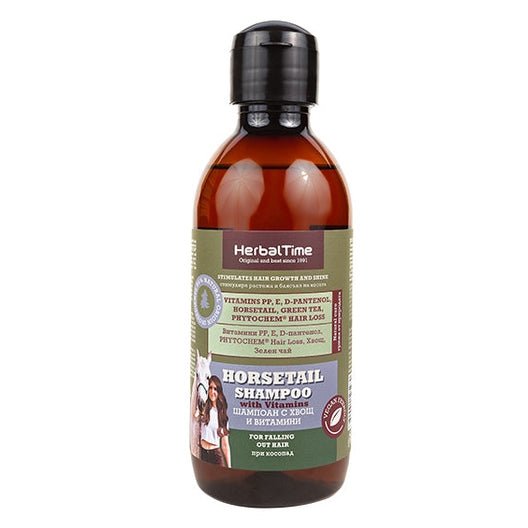 Herbal Time Horsetail Shampoo voor Vochtarme Hoofdhuid en Futloos Haar - 240ml - MISTER33.COM