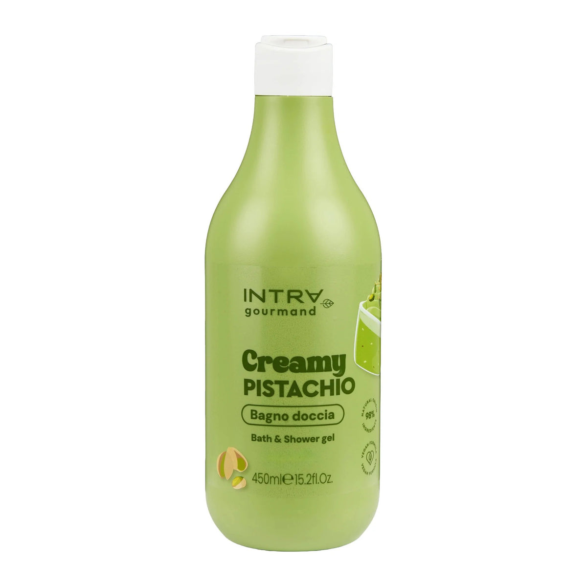 Intra Gourmand Creamy Pistachio Douchegel – Bath & Shower Gel – 450ml