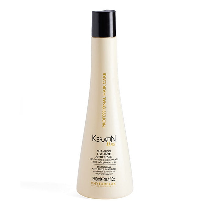 Keratin Liss Set – Shampoo + Haarmasker + Heat Protection Spray voor Pluizig en Onhandelbaar Haar - 700ml