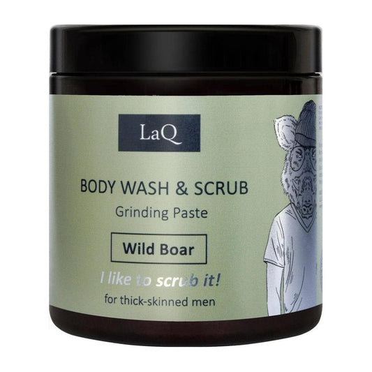 LaQ LaQ Body Wash & Scrub Grinding Paste Wild Boar – 220gr | MISTER33.COM