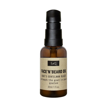 LaQ LaQ Face 'n' Beard Oil Hoppy Goat Baardolie – 30ml | MISTER33.COM