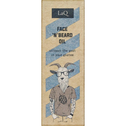 LaQ LaQ Face 'n' Beard Oil Hoppy Goat Baardolie – 30ml | MISTER33.COM