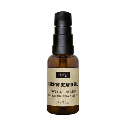 LaQ Face 'n' Beard Oil Lynx Baardolie – zonder doosje