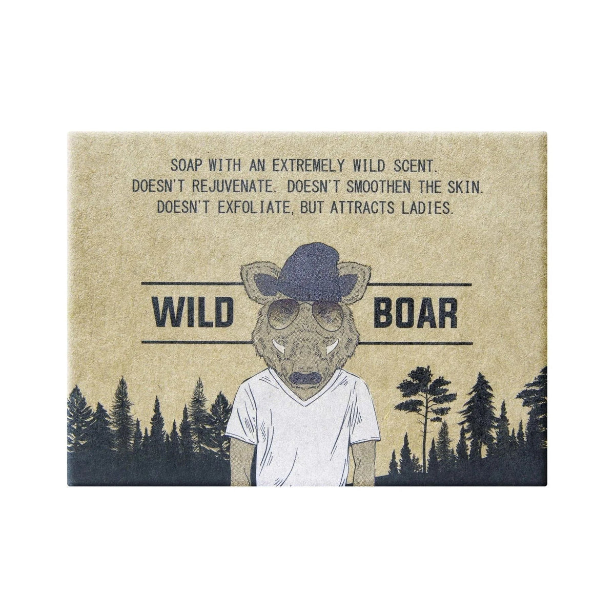 LaQ Glycerine Soap Bar Wild Boar – Natuurlijke Glycerine Zeep – 85g