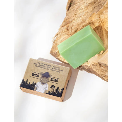 LaQ Glycerine Soap Bar Wild Boar Natuurlijke Glycerine Zeep – zeep uit de verpakking