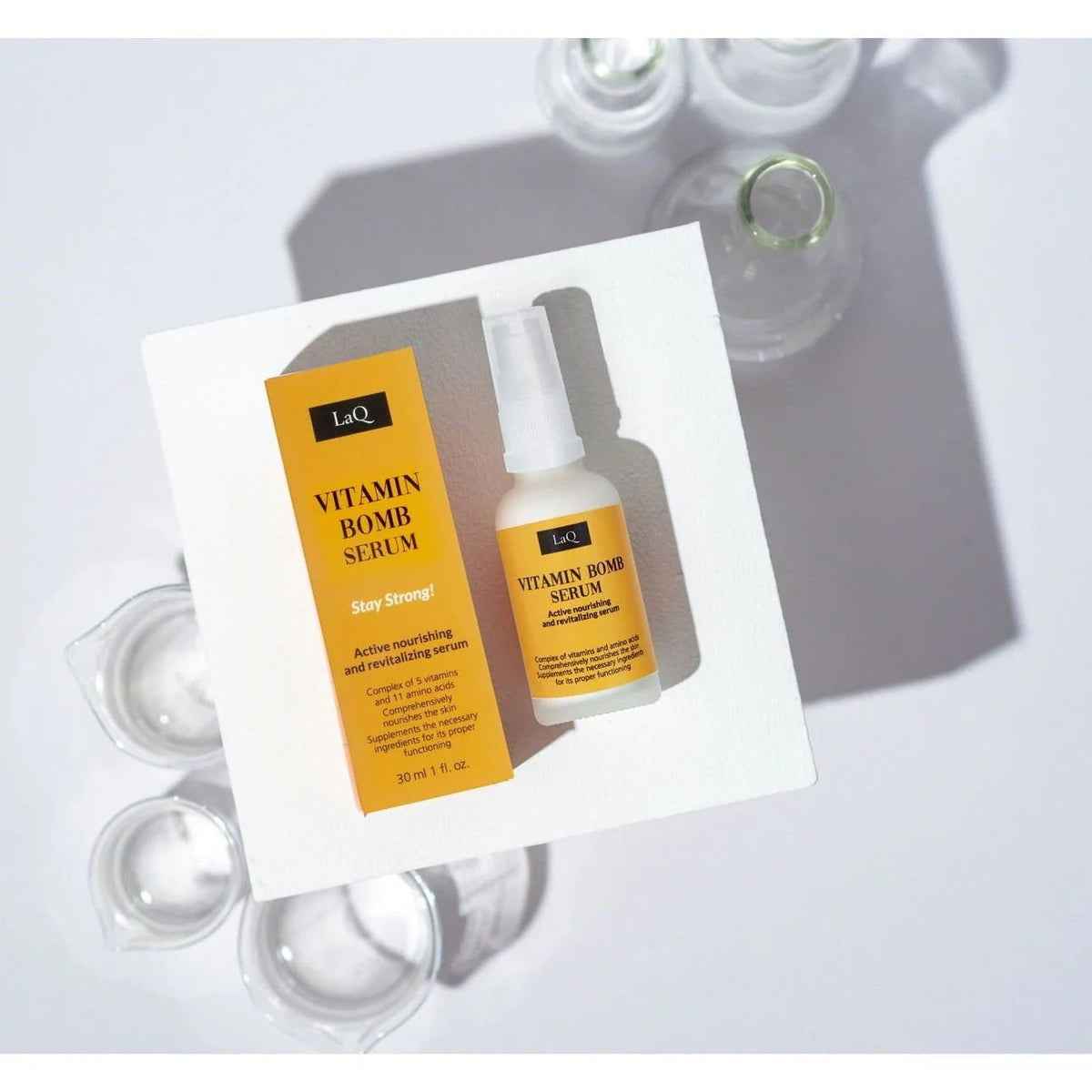 LaQ LaQ Vitamin Bomb Niacinamide Serum – Doffe Huid – 30ml | MISTER33.COM