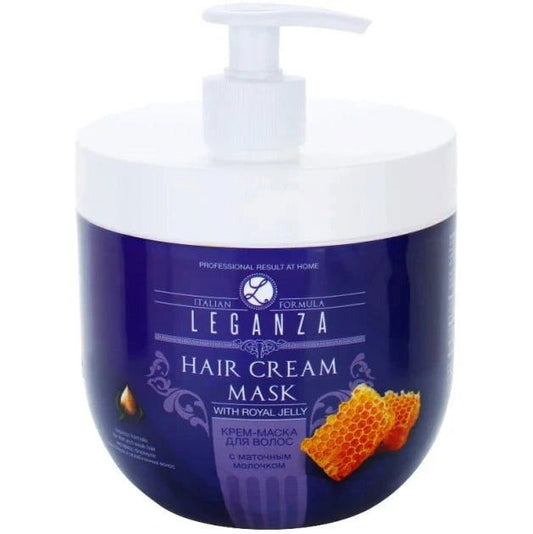 Leganza Haarmasker Crème XXL Honing - 1000ml - MISTER33.COM