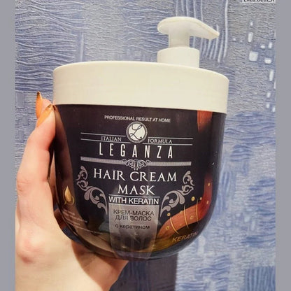 LEGANZA Leganza Haarmasker Crème XXL Keratine – 1000ml | MISTER33.COM