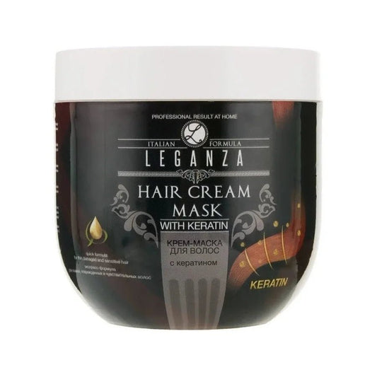 LEGANZA Leganza Haarmasker Crème XXL Keratine – 1000ml | MISTER33.COM