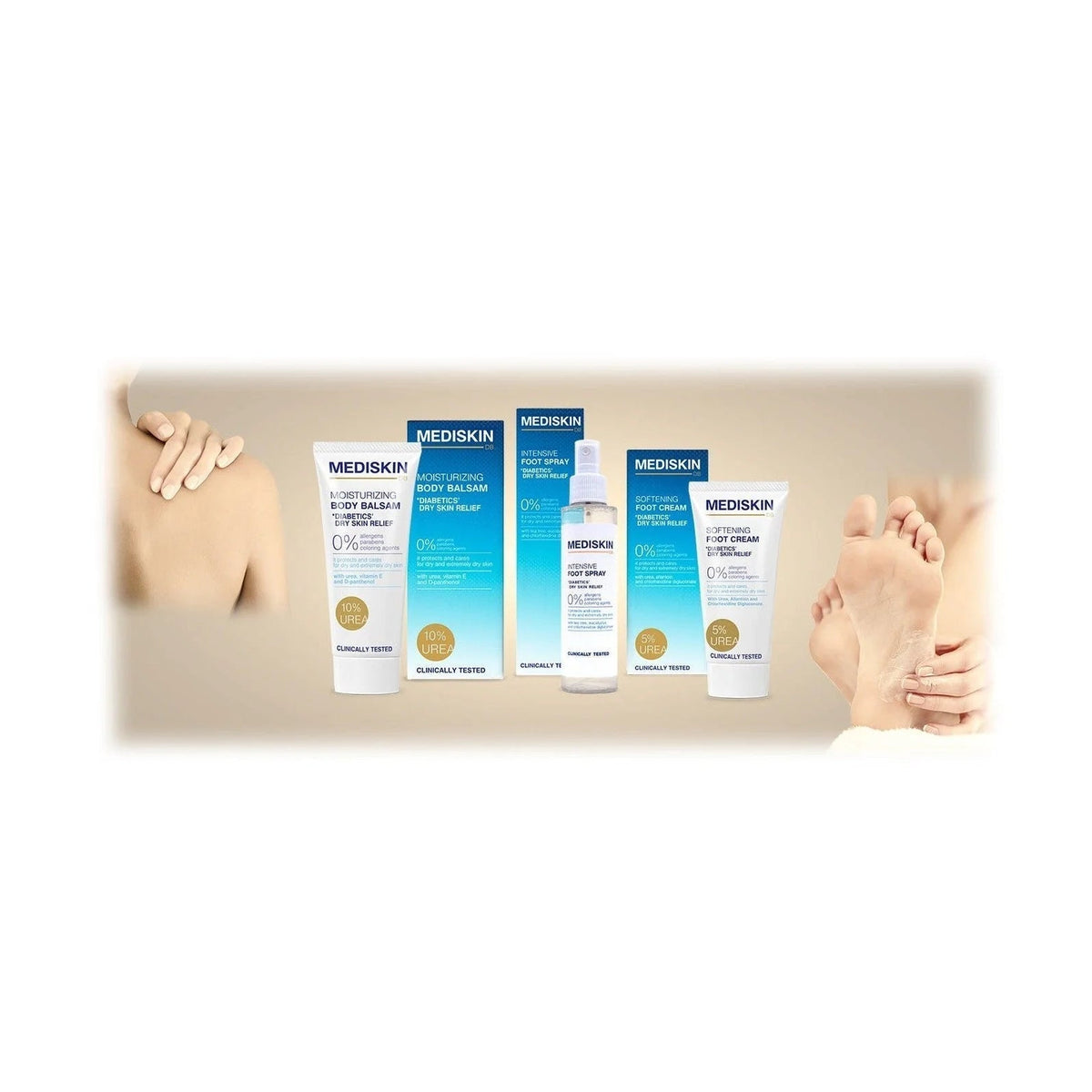 MEDISKIN Mediskin Voetencrème Droge Voeten – 75ml | MISTER33.COM