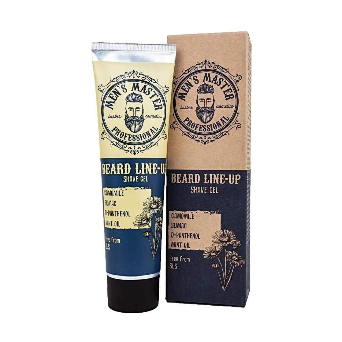 MEN'S MASTER Men's Master Beard Line-up Scheergel Transparant Scheren – 100ml | MISTER33.COM